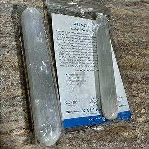 New Kalifano Selenite Crystal wands set from Morocco